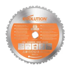 Piła widiowa TCT wielozadaniowa RAGE 255x25,4mm Z28 Evolution EVO-255-MULTI