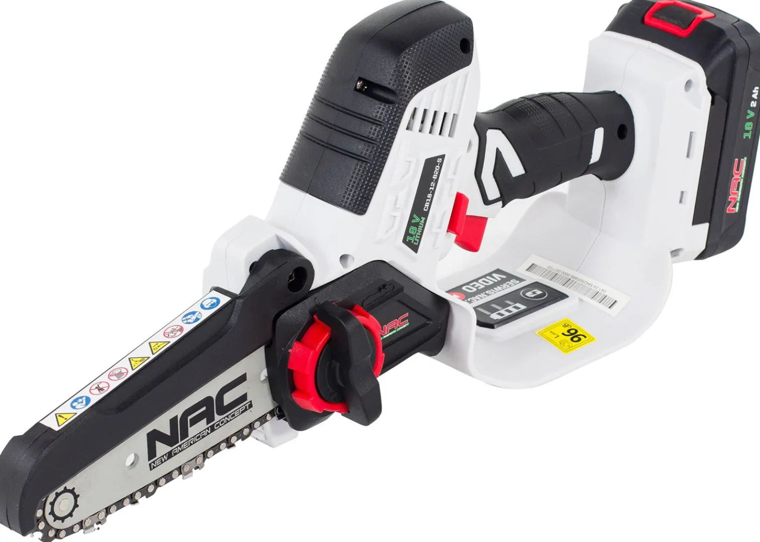Pilarka łańcuchowa do gałęzi Nac CB18-12-B20-S