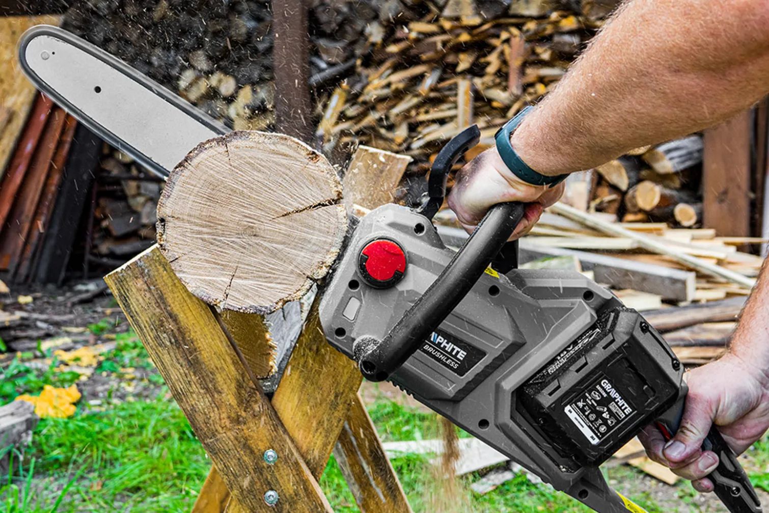 Pilarka łańcuchowa Graphite Energy+ 58G043