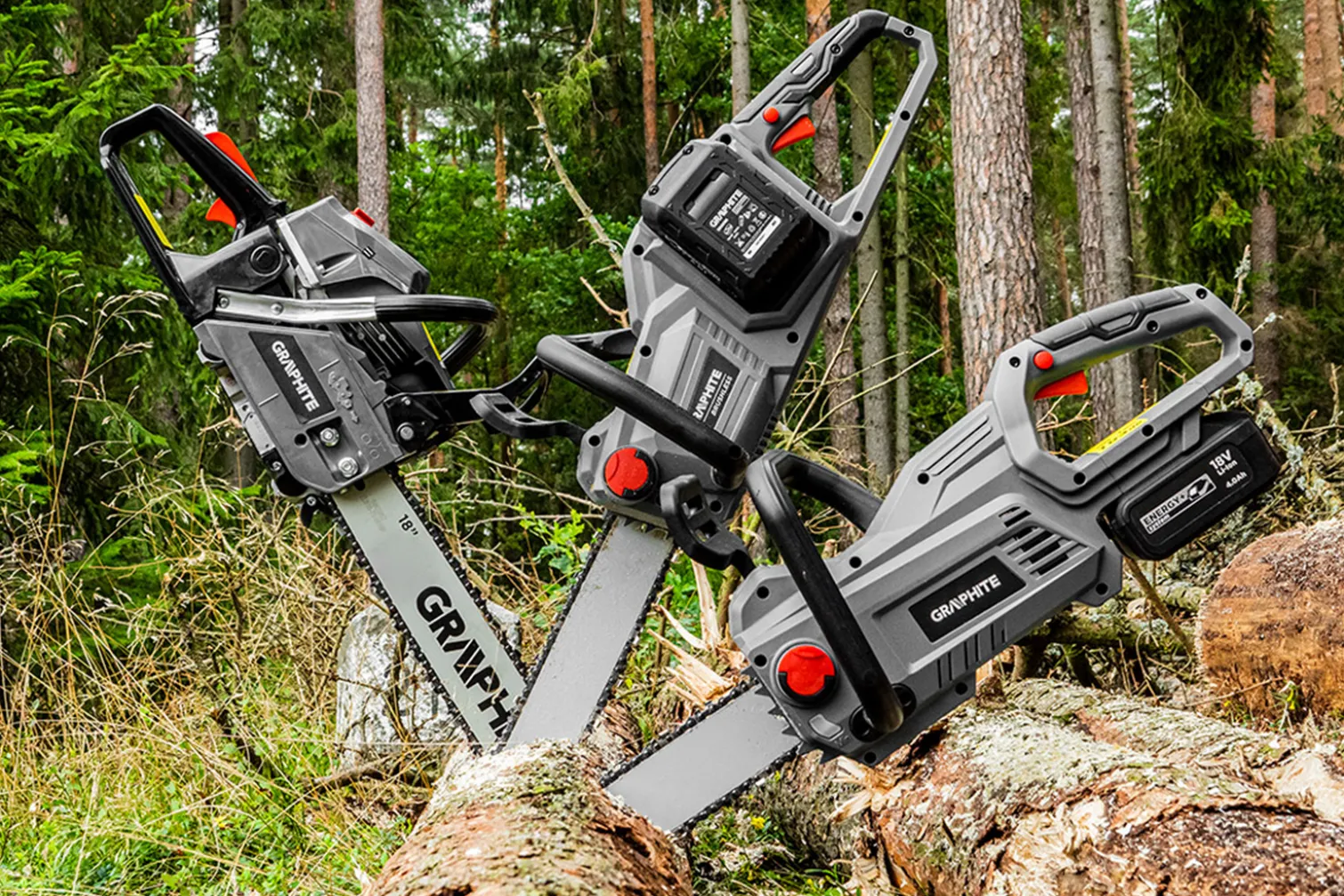 Pilarka łańcuchowa Graphite Energy+ 58G043