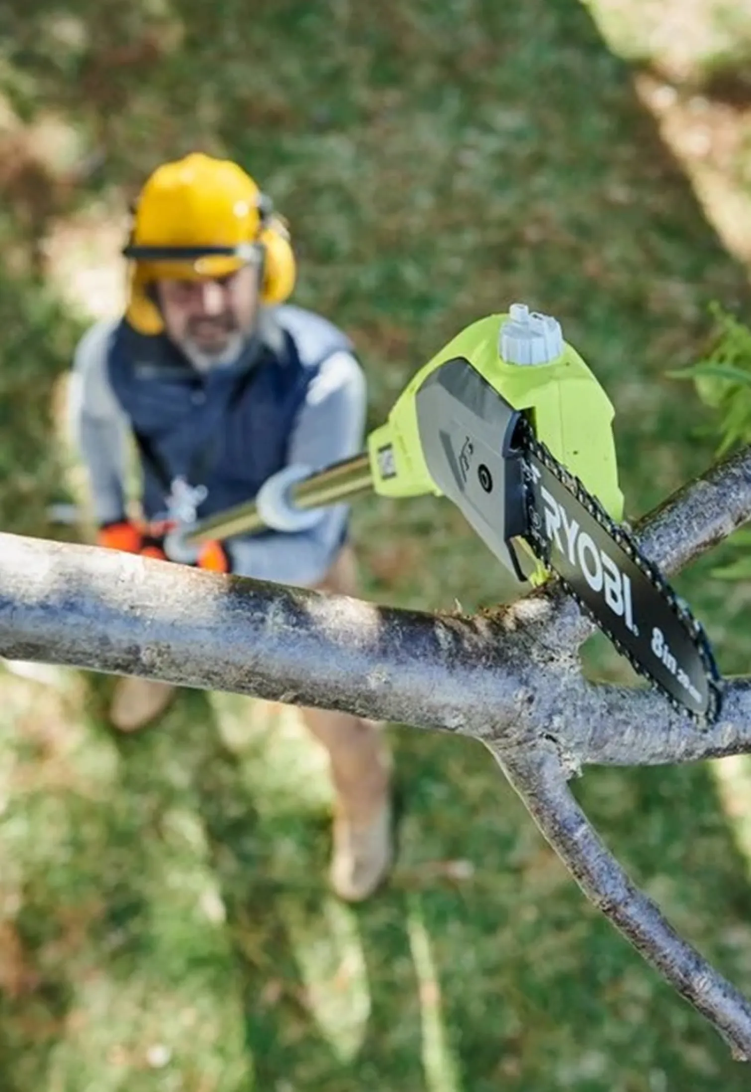Pilarka łańcuchowa na wysięgniku Ryobi ONE+ OPP1820