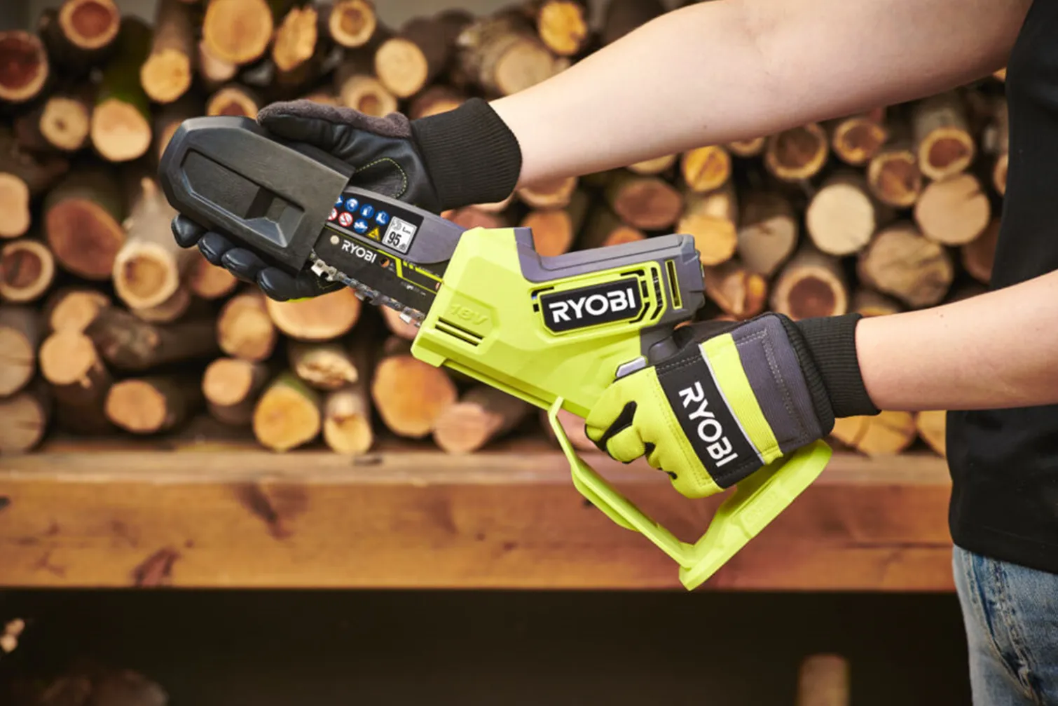 Pilarka łańcuchowa Ryobi ONE+ RY18PSX10A-0