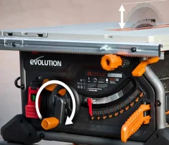 Pilarka stołowa Evolution EVO-R255TBL+