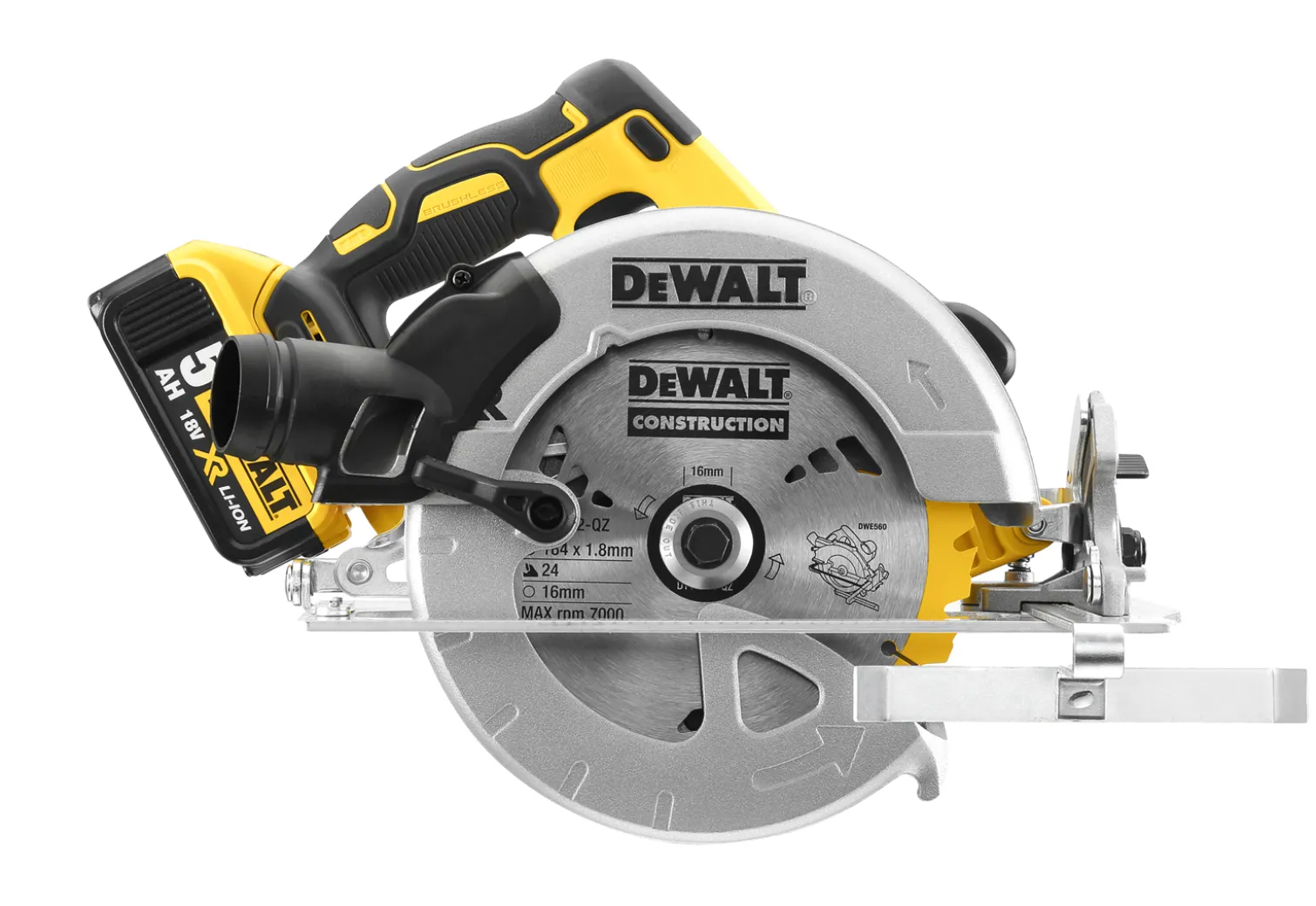 Pilarka tarczowa DeWalt DCS570P2