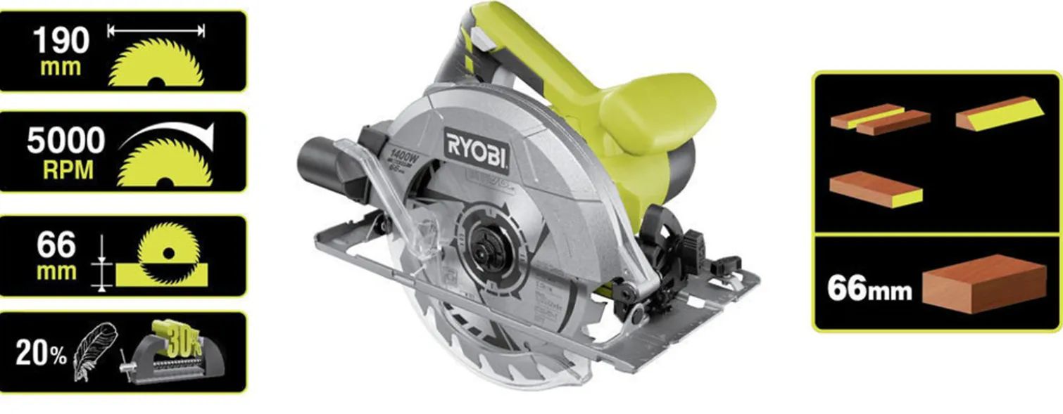 Pilarka tarczowa Ryobi RCS1400-G