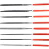 Pilniki iglaki zestaw 10 sztuk 3 x 140 x 65 mm Yato YT-6163