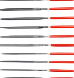 Pilniki iglaki zestaw 10 sztuk 4 x 160 x 75 mm Yato YT-6164