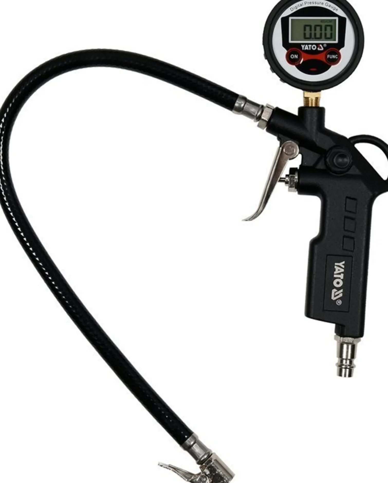 Pistolet do pompowania z manometrem LCD Yato YT-23702