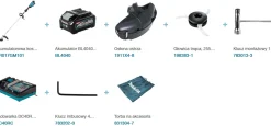 Podkaszarka akumulatorowa Makita XGT UR017GM101 1x4,0Ah