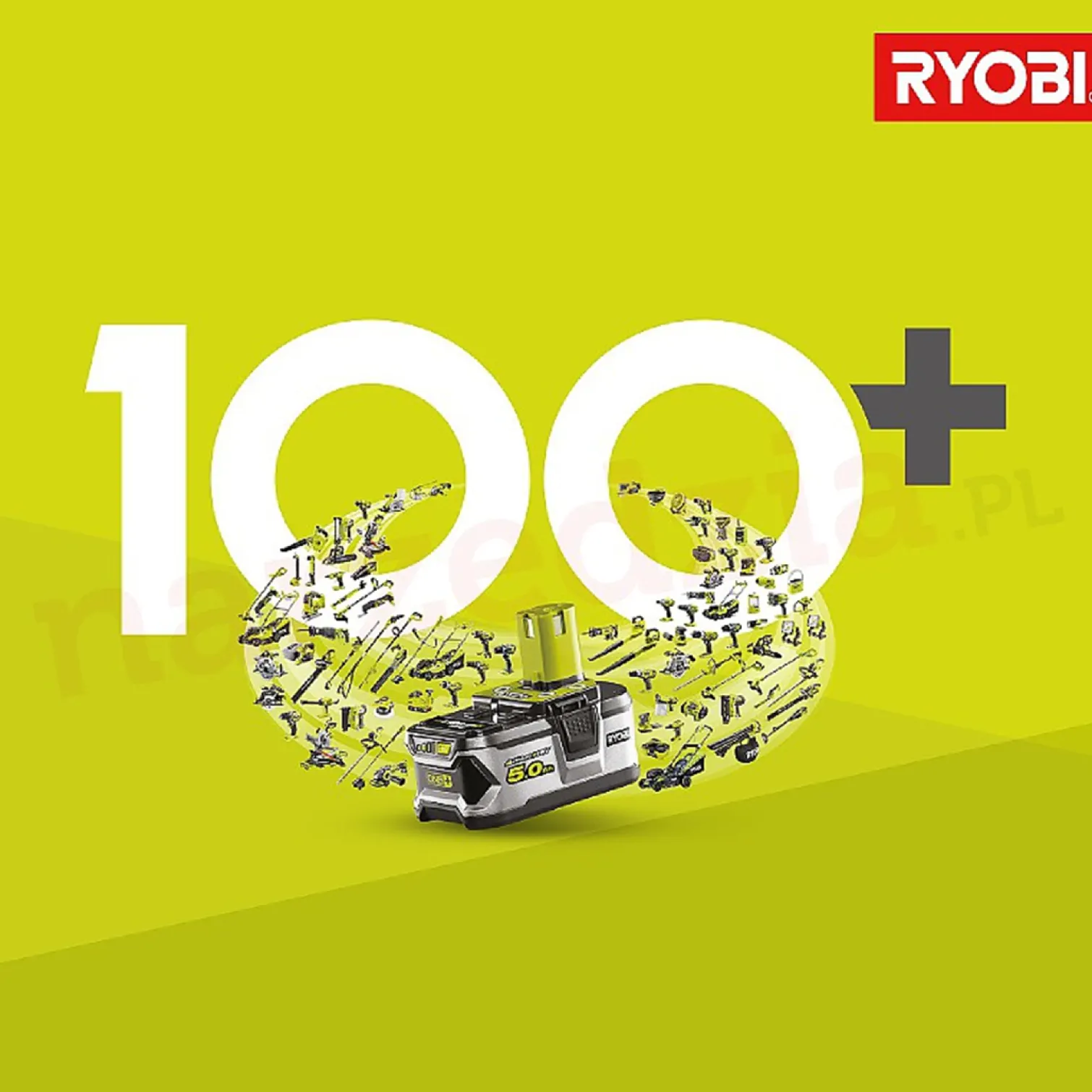 Podkaszarka akumulatorowa Ryobi ONE+ RLT183225F 1x2,5Ah