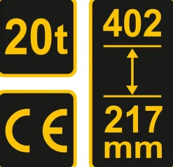 Podnośnik hydrauliczny słupkowy Vorel 80082