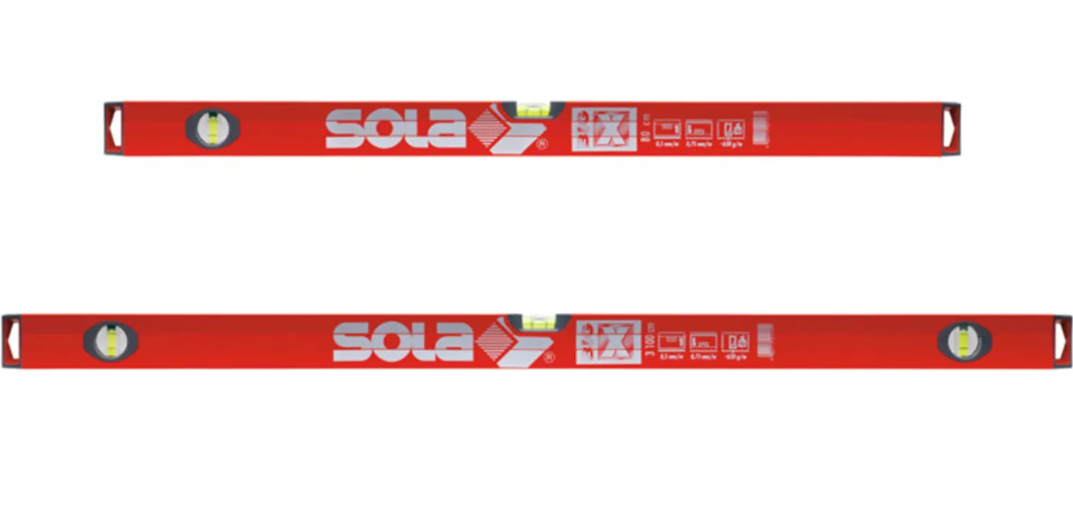 Poziomica aluminiowa profil BigX 3 100 Sola SO01373301