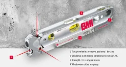 Poziomica laserowa BMI TORPEDO 3