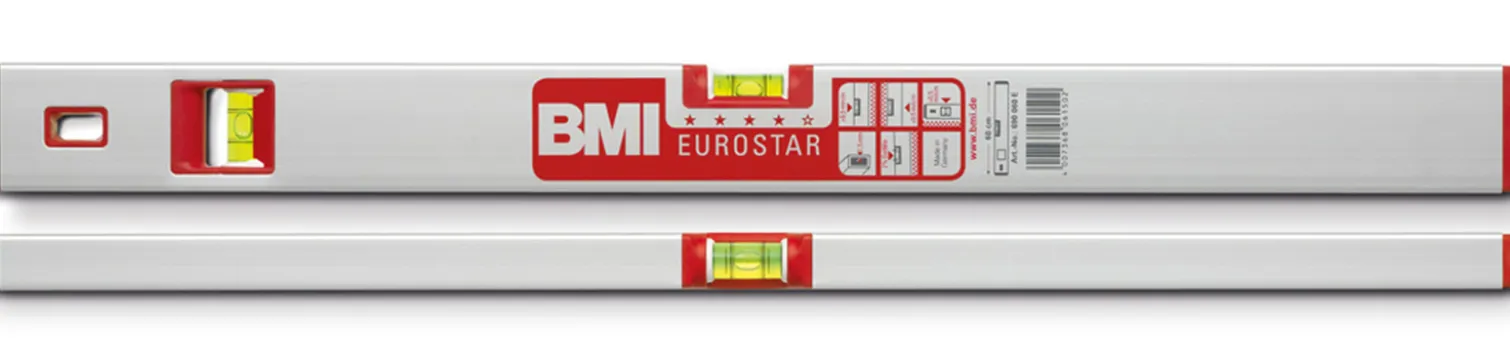 Poziomnica aluminiowa BMI EUROSTAR 100