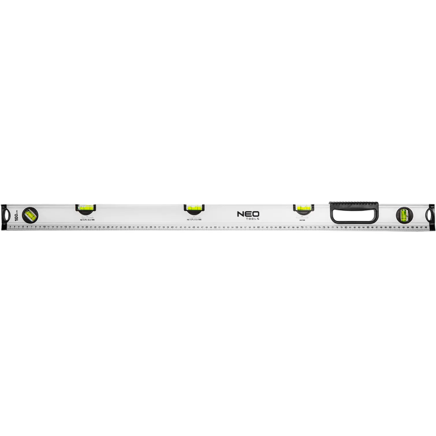 Poziomnica specjalna 100 cm, 5 libelli Neo 71-124