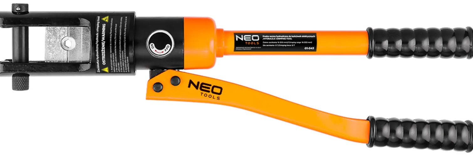 Praska ręczna hydrauliczna do końcówek elektrycznych 16-300 mm Neo 01-543