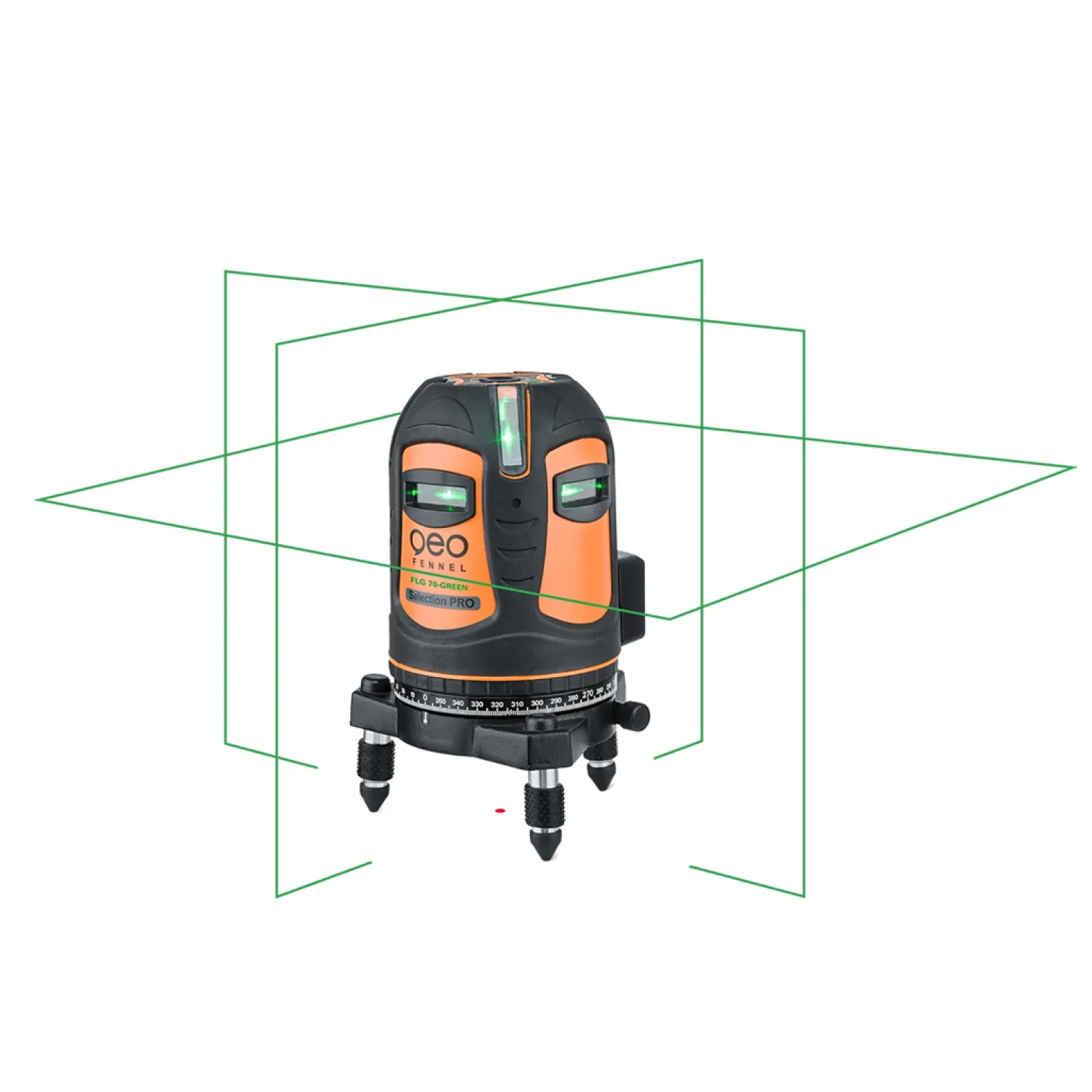 Precyzyjny laser liniowy krzyżowy Geo-Fennel FLG 70-GREEN SP