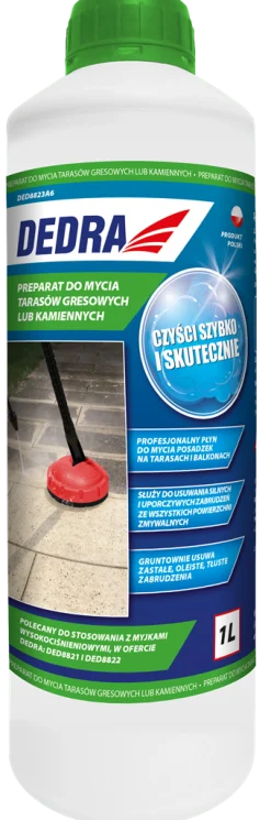 Preparat 1L do mycia tarasów gresowych lub kamiennych Dedra DED8823A6