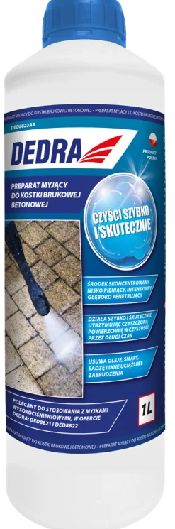 Preparat myjący 1L do kostki brukowej betonowej Dedra DED8823A5
