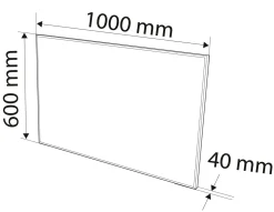 Promiennik podczerwieni 0.6kW Neo 90-103