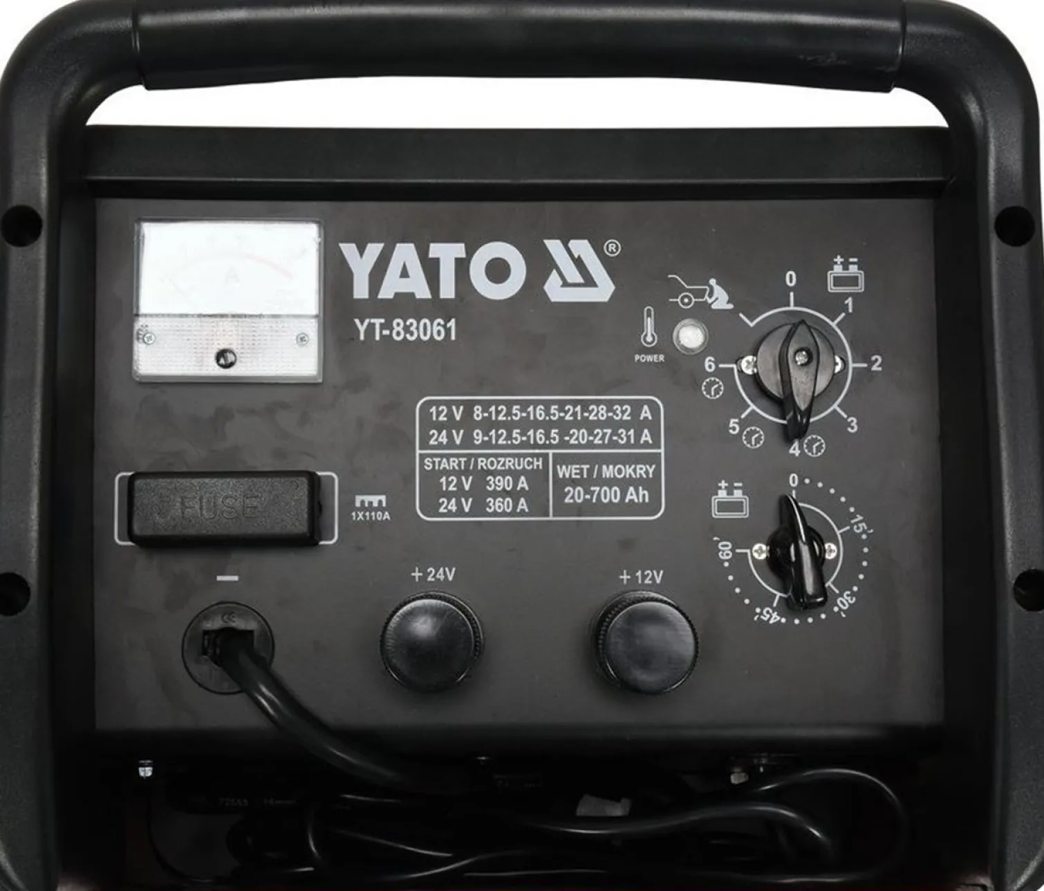 Prostownik z funkcją rozruchu Yato YT-83061