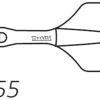 Przecinak Łopatkowy 125 x 400 do modeli z serii HM Makita p-05555