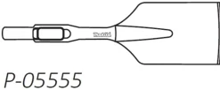 Przecinak Łopatkowy 125 x 400 do modeli z serii HM Makita p-05555