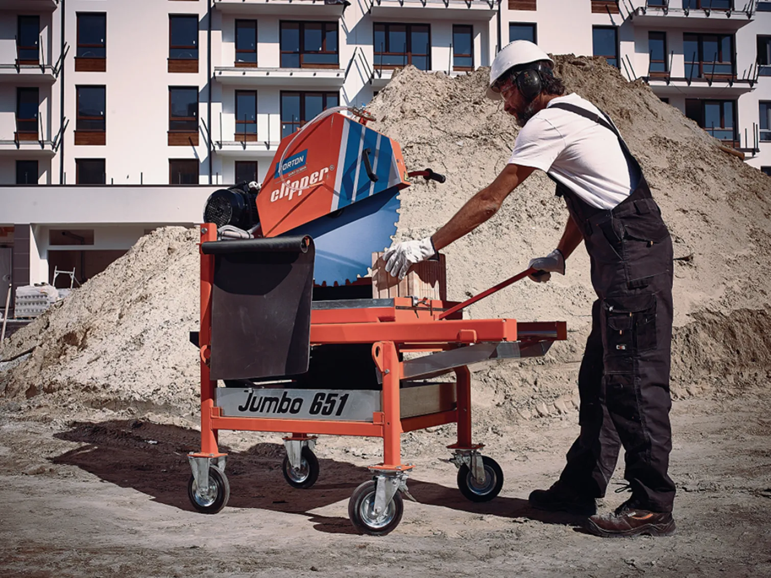 Przecinarka do betonu Norton Jumbo 651
