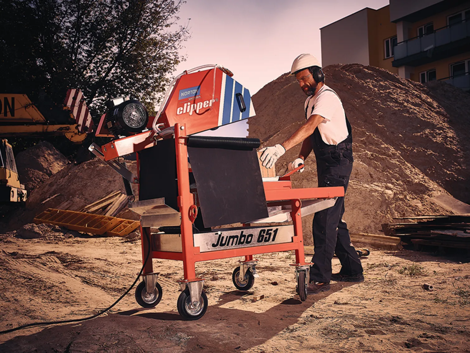 Przecinarka do betonu Norton Jumbo 651