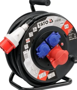 Przedłużacz bębnowy siłowy 25 m, 5G2,5 mm 230/400 V Yato YT-8120
