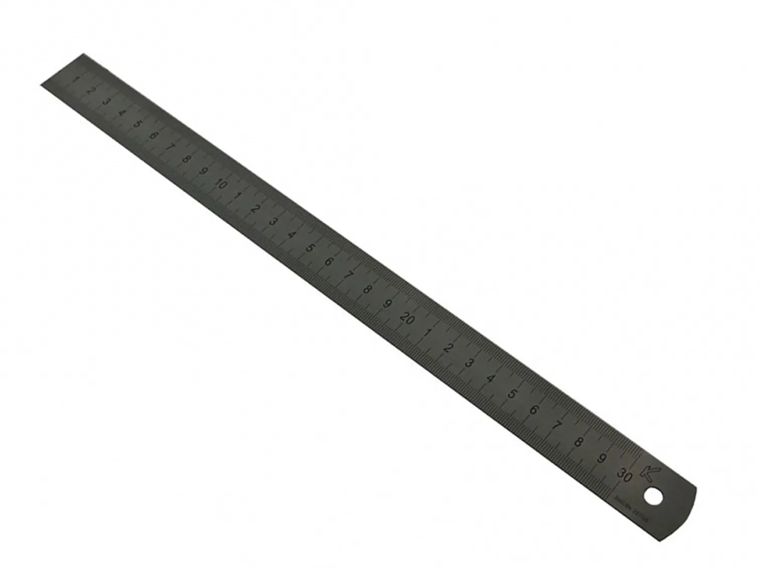 Przymiar kreskowy półsztywny 1000x38x1.8 inox Kmitex G440-100