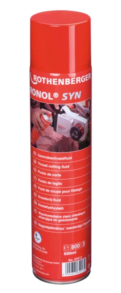 Płyn do gwintowania, puszka natryskowa 600ml Rothenberger RONOL SYN