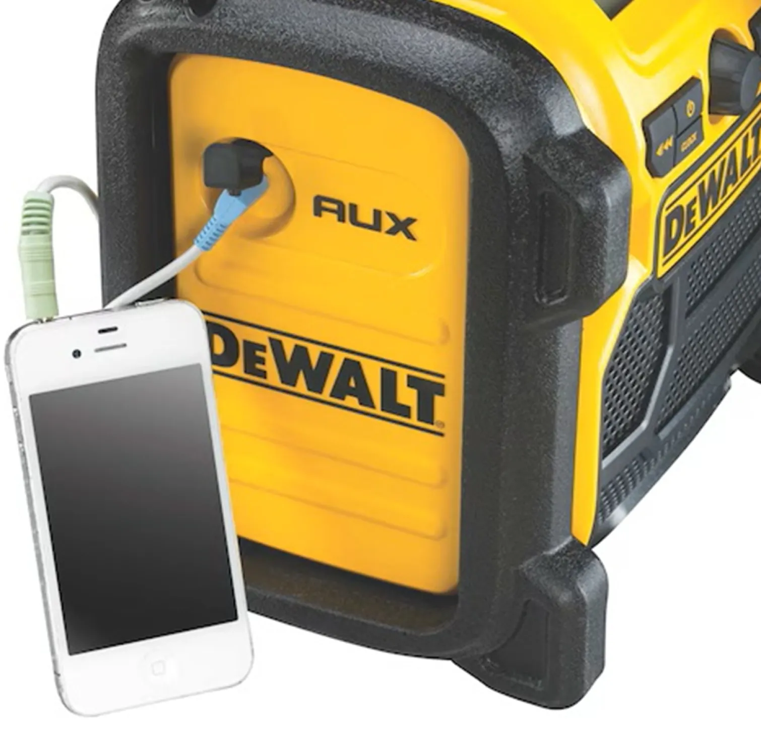 Radio sieciowe/akumulatorowe DeWalt DCR019