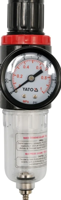 Reduktor z filtrem i manometrem 1/4" Yato YT-2382