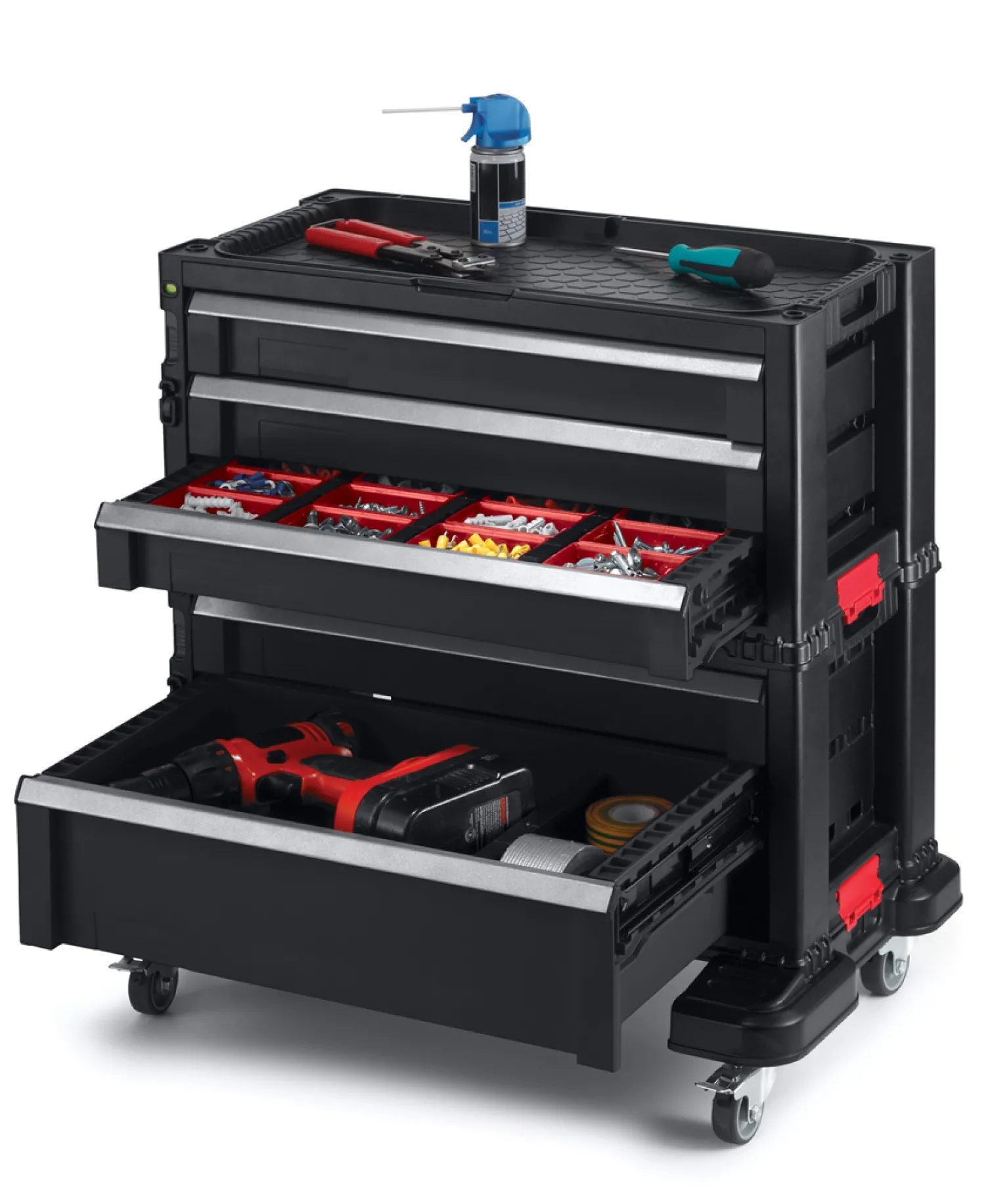 Regał 5 szuflad Tool Chest SET Keter Pro