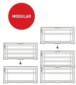 Regał 5 szuflad Tool Chest SET Keter Pro