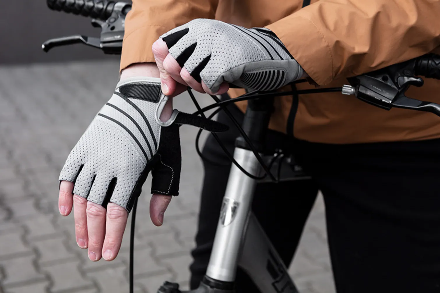 Rękawiczki rowerowe bez palców, rozmiar XL Neo 91-016-XL