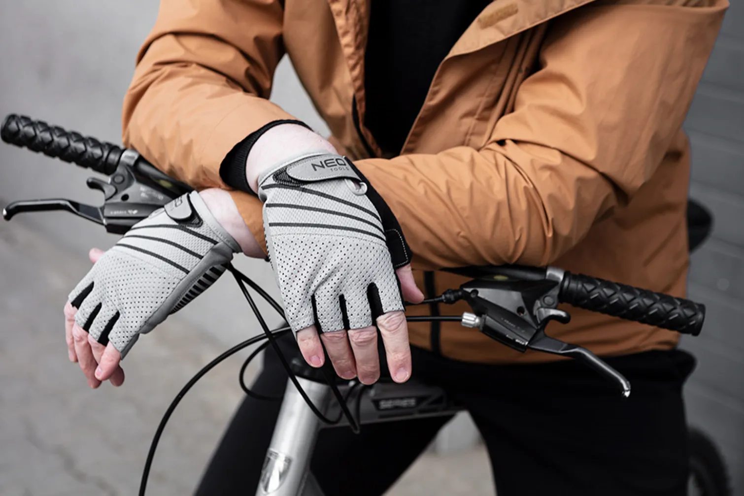 Rękawiczki rowerowe bez palców, rozmiar XL Neo 91-016-XL