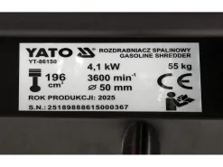 Rozdrabniacz do gałęzi Yato YT-86150