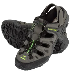 Sandały PU/dzianina khaki 42 Lahti Pro L3060742