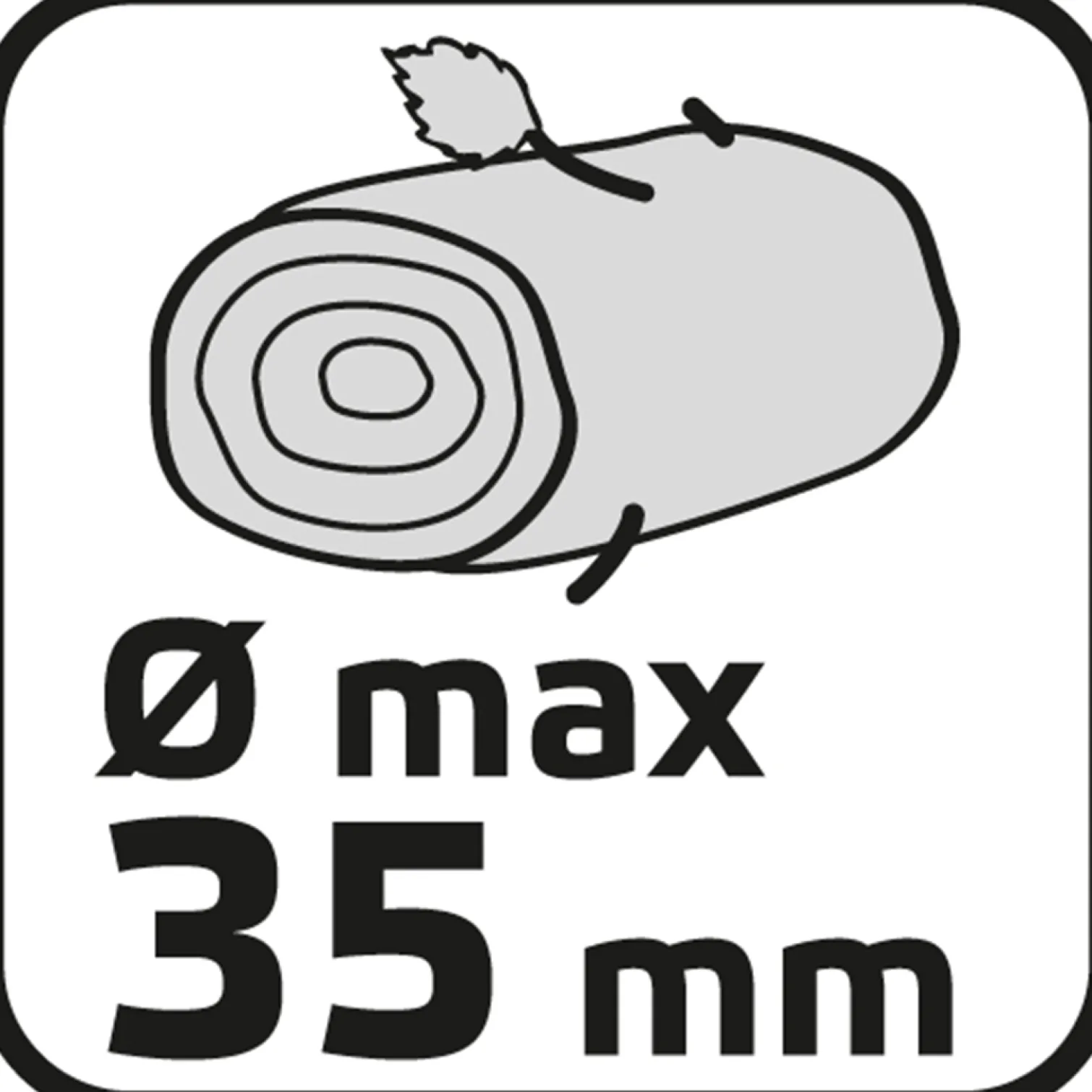 Sekator do gałęzi kowadełkowy 740 mm, ostrze 80 mm Verto 15g251