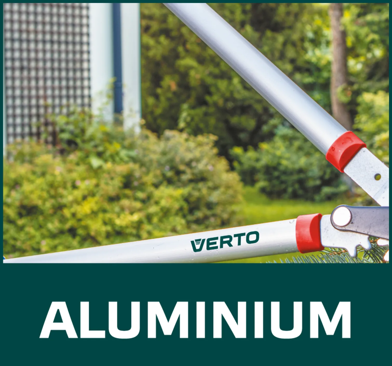 Sekator do gałęzi kowadełkowy, uchwyty aluminiowe Verto 15G257