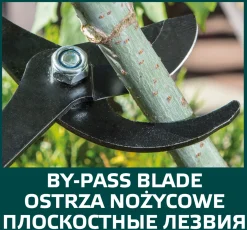 Sekator do gałęzi uniwersalny 700 mm, ostrze 60 mm Verto 15G250