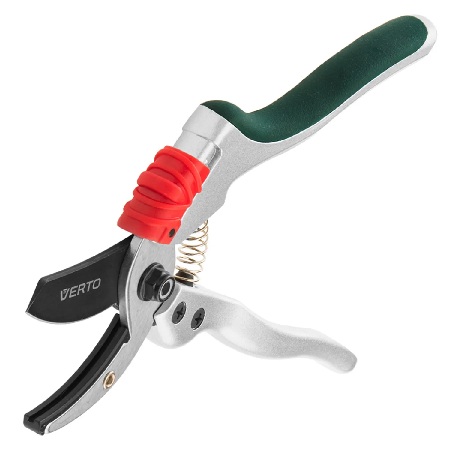 Sekator ogrodowy kowadełkowy aluminiowy Verto 15G207