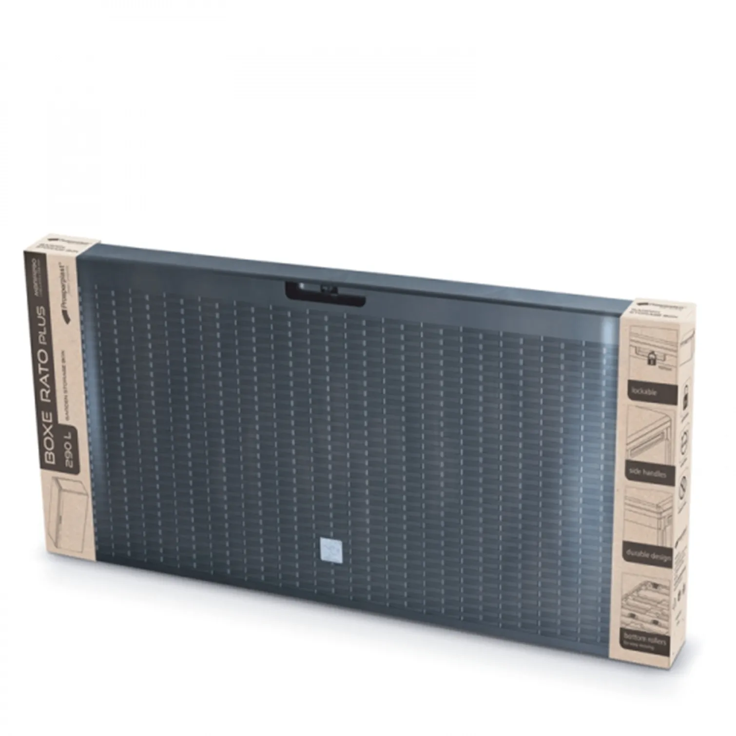 Skrzynia ogrodowa BOXE RATO PLUS - umbra Prosperplast MBRP290-440U