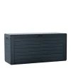 Skrzynia ogrodowa WOODEBOX - antracytowy Prosperplast MBWL280-S433