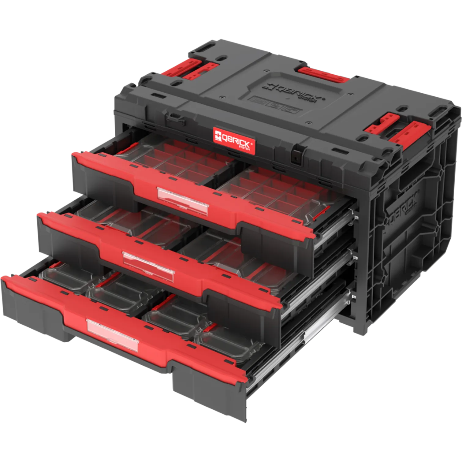 Skrzynia z szufladami Qbrick System ONE 2.0 DRAWER 3 TOOLBOX PROMO Compact Organizers SET