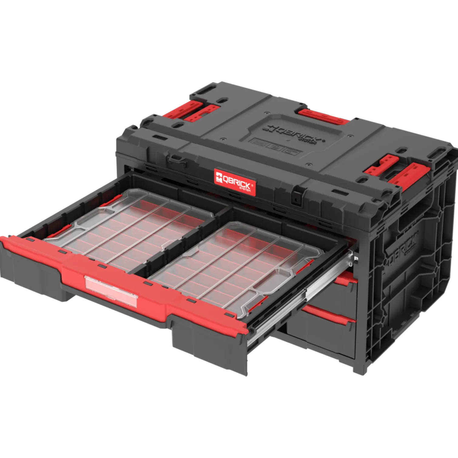 Skrzynia z szufladami Qbrick System ONE 2.0 DRAWER 3 TOOLBOX PROMO Compact Organizers SET