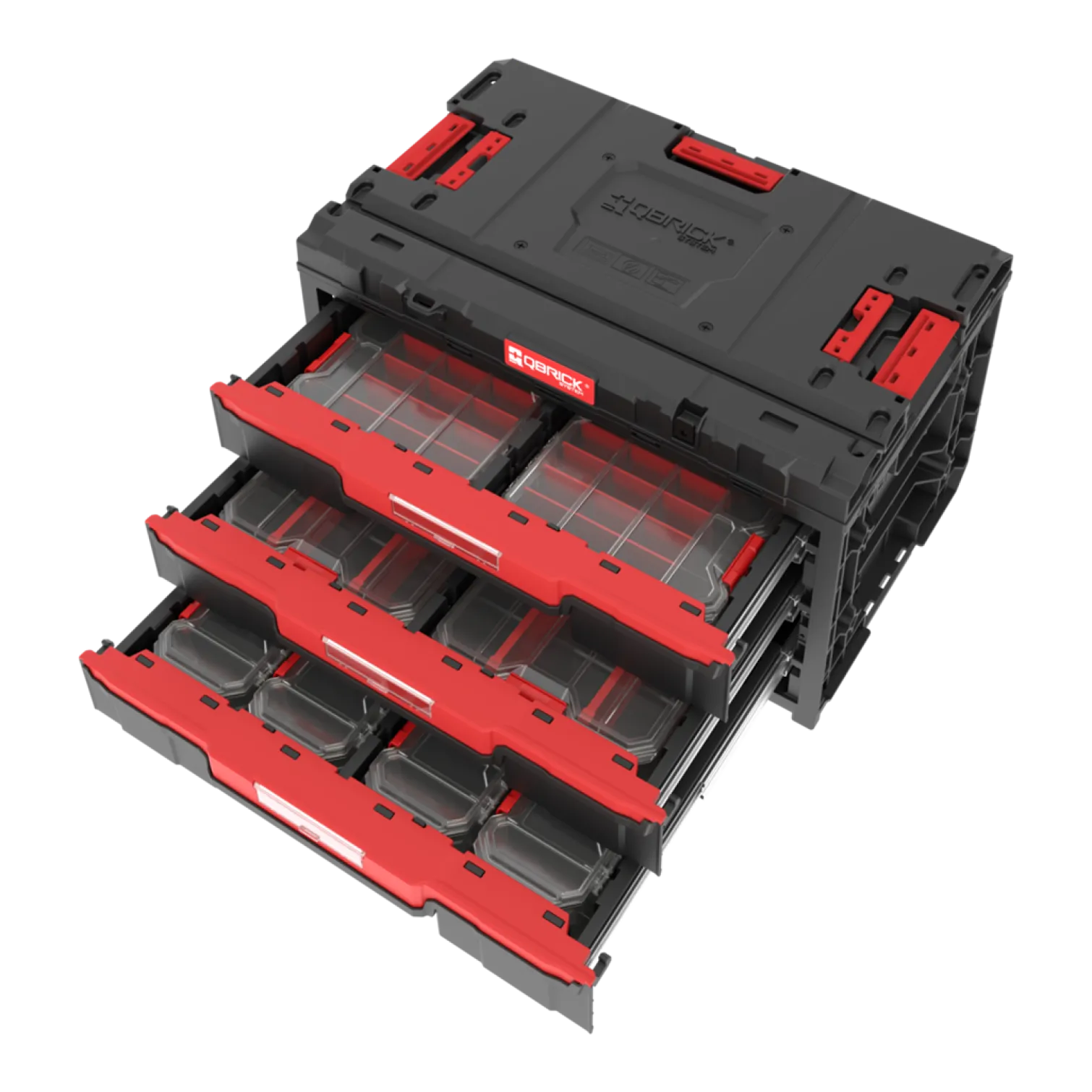 Skrzynia z szufladami Qbrick System ONE 2.0 DRAWER 3 TOOLBOX PROMO Compact Organizers SET