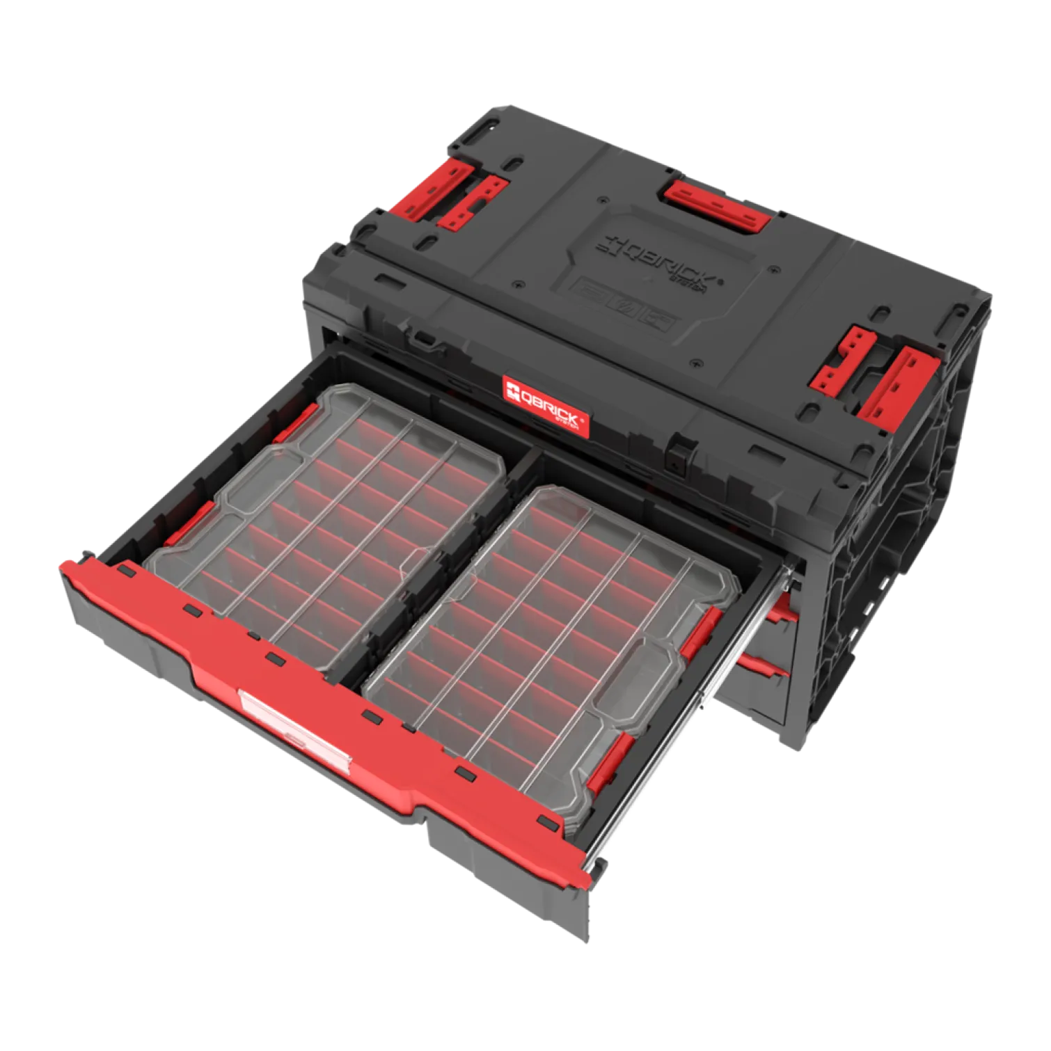 Skrzynia z szufladami Qbrick System ONE 2.0 DRAWER 3 TOOLBOX PROMO Compact Organizers SET